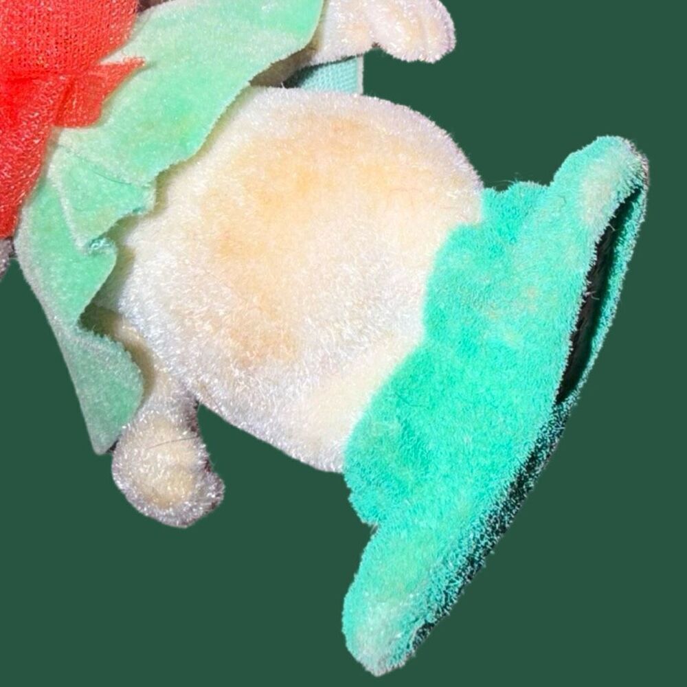 Vintage 1990 Disney Rescuers Miss Bianca Bernard Flock Christmas Ornaments B13 - Picture 8 of 15